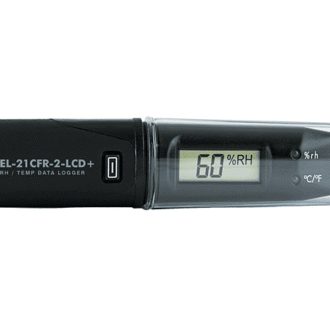 EasyLog Alat Perekam Data Suhu Dan Kelembaban Udara Data Logger EL-21CFR-2-LCD+