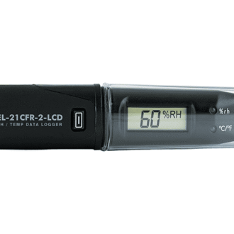 EasyLog Alat Perekam Data Suhu Dan Kelembaban Udara Data Logger EL-21CFR-2-LCD