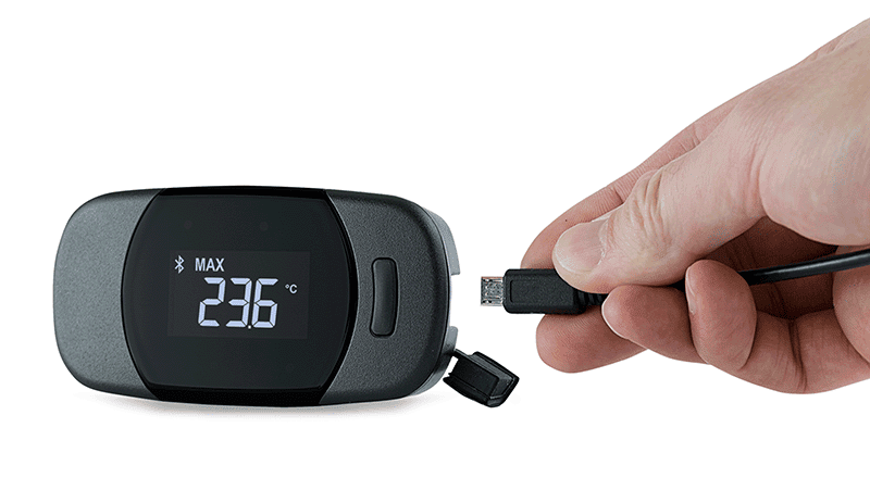 EasyLog Alat Perekam Data Suhu Dan Kelembaban Udara Data Logger EL-BT-2 - Gambar 3