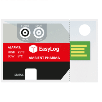 EasyLog Alat Perekam Data Suhu Data Logger EL-PDF-1-004 PK10