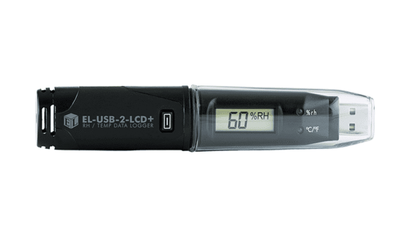 EasyLog Alat Perekam Data Suhu Dan Kelembaban Udara Data Logger EL-USB-2-LCD+