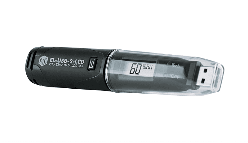 EasyLog Alat Perekam Data Suhu Dan Kelembaban Udara Data Logger EL-USB-2-LCD - Gambar 2