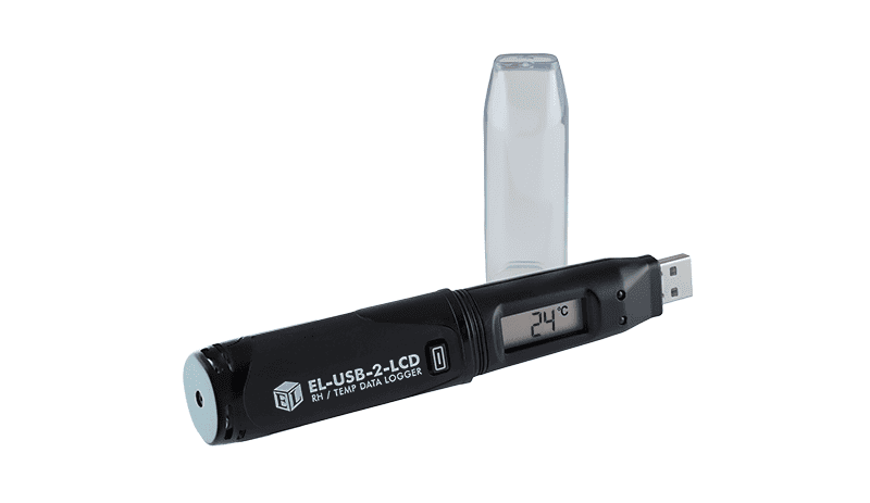 EasyLog Alat Perekam Data Suhu Dan Kelembaban Udara Data Logger EL-USB-2-LCD - Gambar 3