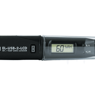 EasyLog Alat Perekam Data Suhu Dan Kelembaban Udara Data Logger EL-USB-2-LCD