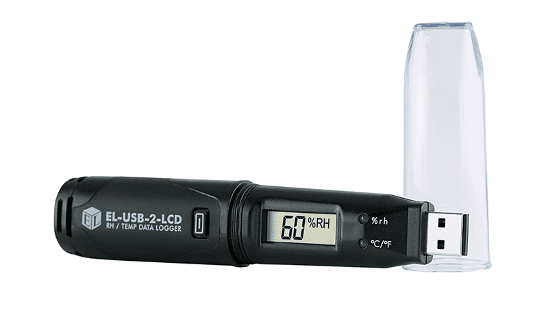 EasyLog Alat Perekam Data Suhu Dan Kelembaban Udara Data Logger EL-USB-2-LCD - Gambar 4
