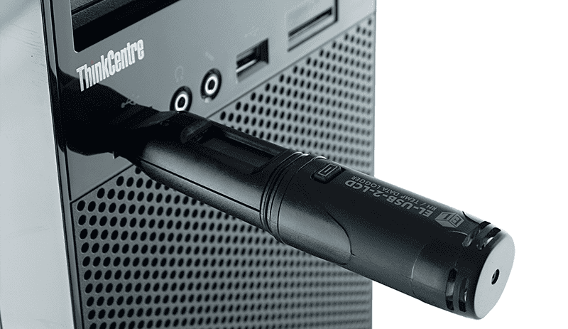 EasyLog Alat Perekam Data Suhu Dan Kelembaban Udara Data Logger EL-USB-2-LCD - Gambar 5