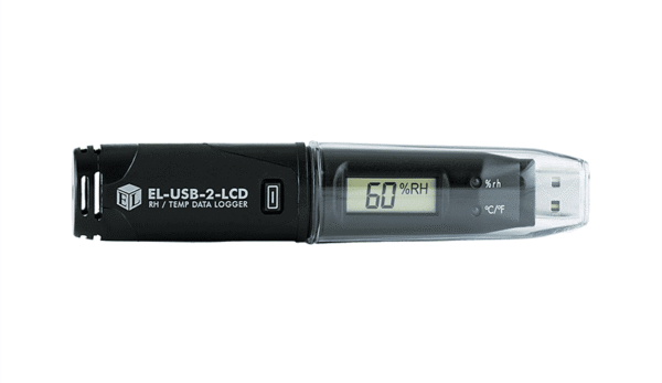 EasyLog Alat Perekam Data Suhu Dan Kelembaban Udara Data Logger EL-USB-2-LCD