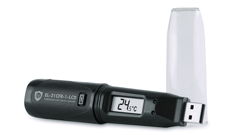 EasyLog Alat Perekam Data Suhu Data Logger EL-21CFR-1-LCD - Gambar 3