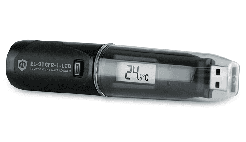 EasyLog Alat Perekam Data Suhu Data Logger EL-21CFR-1-LCD - Gambar 4