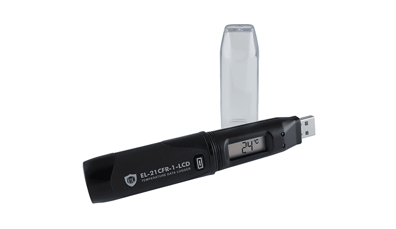 EasyLog Alat Perekam Data Suhu Data Logger EL-21CFR-1-LCD - Gambar 5