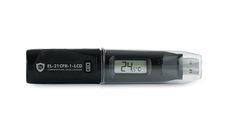 EasyLog Alat Perekam Data Suhu Data Logger EL-21CFR-1-LCD