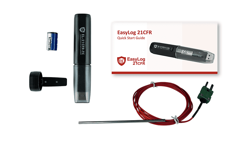 EasyLog Alat Perekam Data Suhu Data Logger EL-21CFR-TC - Gambar 4