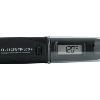 EasyLog Alat Perekam Data Suhu Data Logger EL-21CFR-TP-LCD+