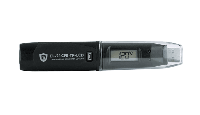 EasyLog Alat Perekam Data Suhu Data Logger EL-21CFR-TP-LCD - Gambar 3