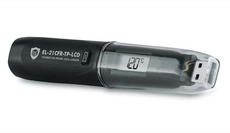 EasyLog Alat Perekam Data Suhu Data Logger EL-21CFR-TP-LCD - Gambar 4