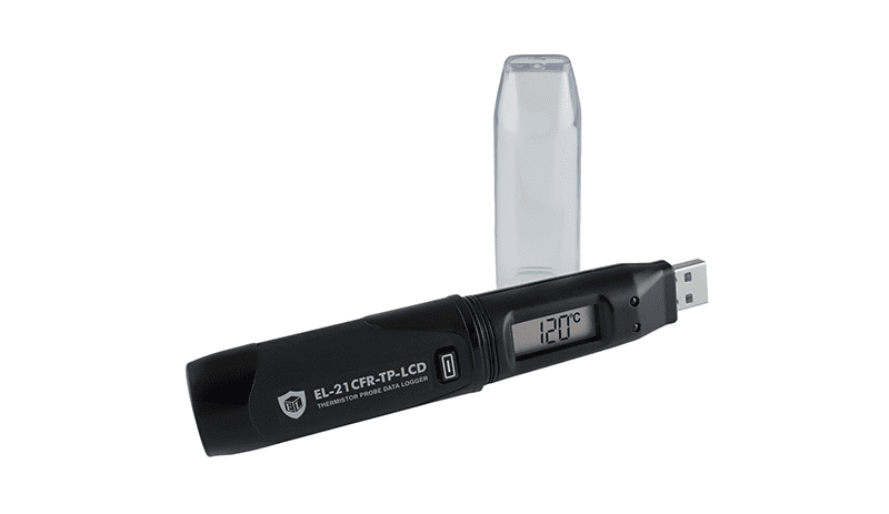 EasyLog Alat Perekam Data Suhu Data Logger EL-21CFR-TP-LCD - Gambar 5