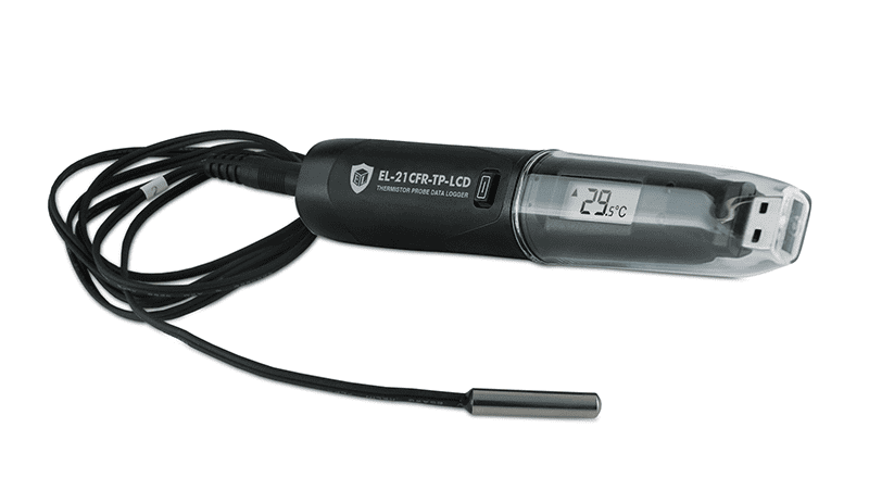 EasyLog Alat Perekam Data Suhu Data Logger EL-21CFR-TP-LCD