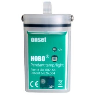 HOBO Alat Perekam Data Pencatat Data Suhu dan Intensitas Cahaya 64K Model Gantungan Pendant Temperature/Light 64K Data Logger UA-002-64