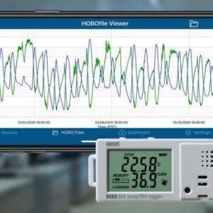 HOBO Alat Perekam Data Logger Data Suhu dan Kelembaban Relatif Temperature/Relative Humidity Data Logger (RH)MX1101