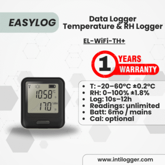 EasyLog Alat Perekam Data Suhu Dan Kelembaban Udara Data Logger EL-WiFi-TH+