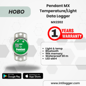 HOBO Alat Perekam Data Pendant MX Temperature/Light Data Logger MX2202