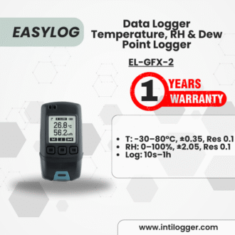EasyLog Alat Perekam Data Suhu Dan Kelembaban Udara Data Logger EL-GFX-2