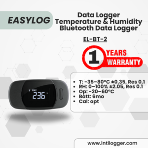 EasyLog Alat Perekam Data Suhu Dan Kelembaban Udara Data Logger EL-BT-2