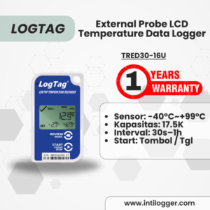 LogTag Alat Perekam Data Suhu Data Logger TRED30-16U