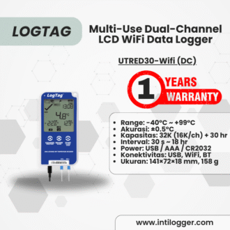 LogTag Alat Perekam Data Suhu Data Logger UTRED30-Wifi (DC)