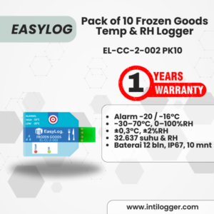 EasyLog Alat Perekam Data Suhu Dan Kelembaban Udara Data Logger EL-CC-2-002 PK10
