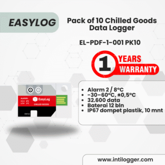 EasyLog Alat Perekam Data Suhu Data Logger EL-PDF-1-001 PK10