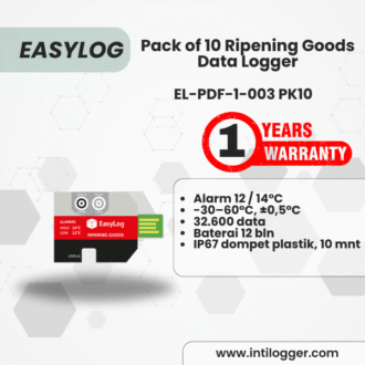 EasyLog Alat Perekam Data Suhu Data Logger EL-PDF-1-003 PK10