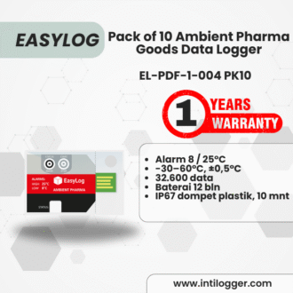 EasyLog Alat Perekam Data Suhu Data Logger EL-PDF-1-004 PK10