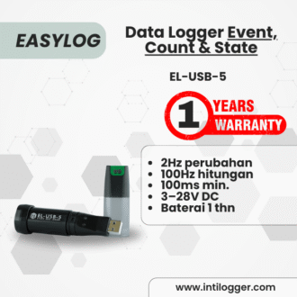 EasyLog Alat Perekam Data Suhu Dan Kelembaban Udara Data Logger EL-USB-5