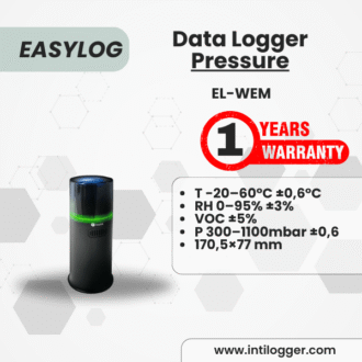 EasyLog Alat Perekam Data Suhu Dan Kelembaban Udara Data Logger EL-WEM