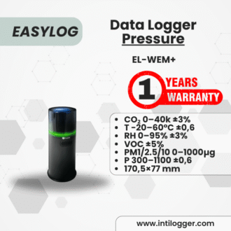 EasyLog Alat Perekam Data Suhu Dan Kelembaban Udara Data Logger EL-WEM+