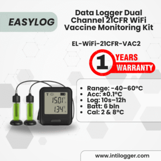 EasyLog |EL-WiFi-21CFR-VAC2 Alat Perekam Data Suhu Vaksin Data Loger