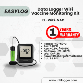 EasyLog EL-WiFi-VAC  Alat Perekam Data Suhu Vaksin Data Loger