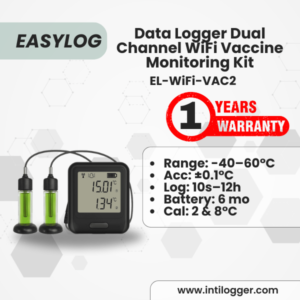 EasyLog Alat Perekam Data Suhu Vaksin Data Loger EL-WiFi-VAC2