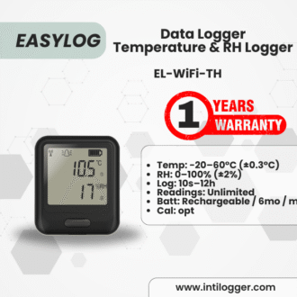 EasyLog Alat Perekam Data Suhu Dan Kelembaban Udara Data Logger EL-WiFi-TH