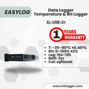 EasyLog Alat Perekam Data Suhu Dan Kelembaban Udara Data Logger EL-USB-2+