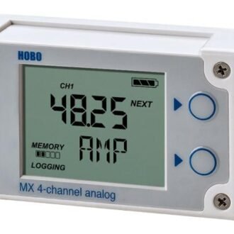 HOBO Alat Perekam Data 4‑Channel Analog Data Logger UX120‑006M – Logger Analogi Presisi Tinggi 4-Channel Analog Data Logger MX1105