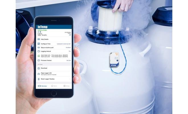 InTemp Alat Perekam Data Suhu 365-Day Cryogenic Temperature Monitoring CX703 - Gambar 3