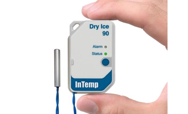 Alat Perekam Data Suhu InTemp 90-Day Dry Ice Temperature Logistics Monitoring CX602 - Gambar 2