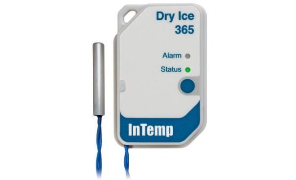 InTemp Alat Perekam Data Suhu 365-Day Dry Ice Temperature Logistics Monitoring CX603