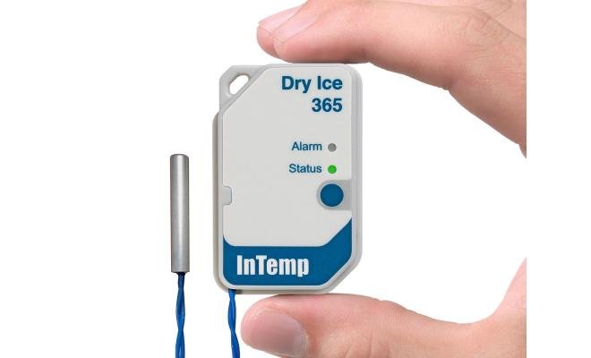 InTemp Alat Perekam Data Suhu 365-Day Dry Ice Temperature Logistics Monitoring CX603 - Gambar 2