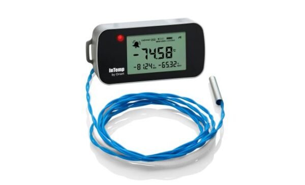 InTemp Alat Perekam Data Suhu Ultra-low Temperature Storage Monitoring with RTD Probe CX405