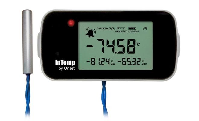 InTemp Alat Perekam Data Suhu Ultra-low Temperature Storage Monitoring with RTD Probe CX405 - Gambar 2