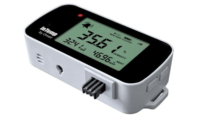 InTemp Alat Perekam Data Suhu Temperature and Relative Humidity Storage Monitoring CX450 - Gambar 2