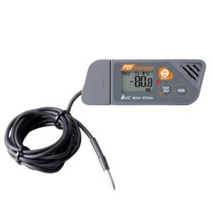 AZ Instrument Alat Perekam Data Ultra Low Temp. Recorder with RTD Pt1000 Probe 88164 AZ EB ( Perekam Suhu Ultra Rendah dengan Probe RTD Pt1000 )